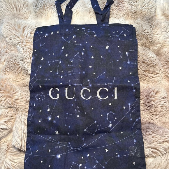 Gucci Navy Starry Night Tote - Picture 1 of 1